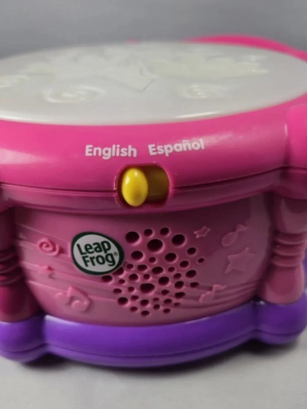 LeapFrog Pink Drum Learn & Groove Baby Toddler Educational Musical Light Up Toy